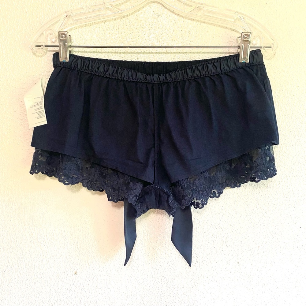 Vintage Abercrombie & Fitch Lace Lacy Sleep Shorts Women’s SMALL Y2K Cheeky S - Picture 4 of 11